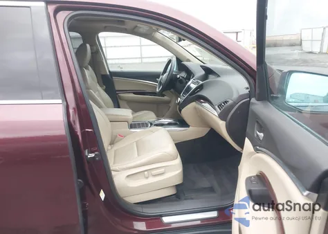 2016 Acura Mdx Technology Acurawatch Plus Packages/Technology Package z USA, uszkodzony, nr VIN 5FRYD4H44GB013074